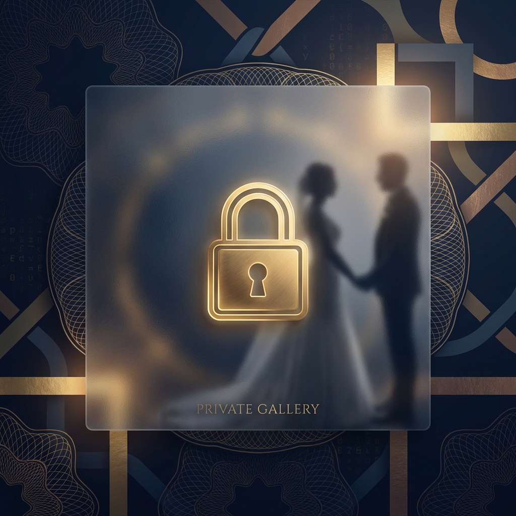 FaceLock privacy controls for wedding event gallery hosts choose exactly who sees which photos