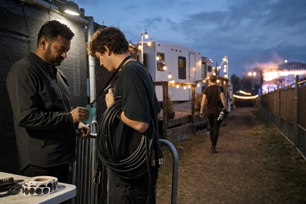 Backstage Photography Rules: Protecting Artist and VIP Privacy